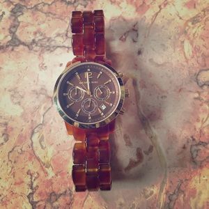 Michael Kors Tortise Watch | Barely Worn